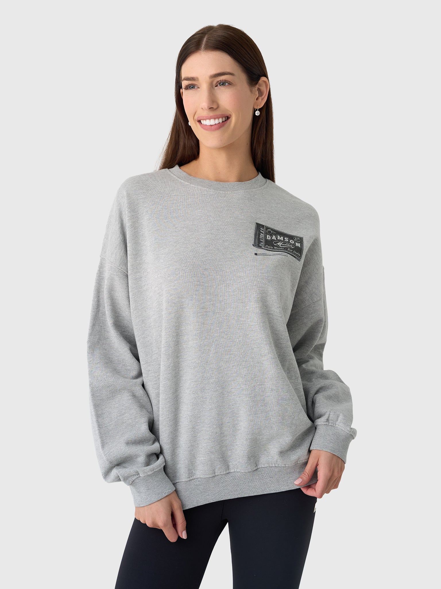 Damson Madder Women's DM General Store Sweatshirt - Saint Bernard