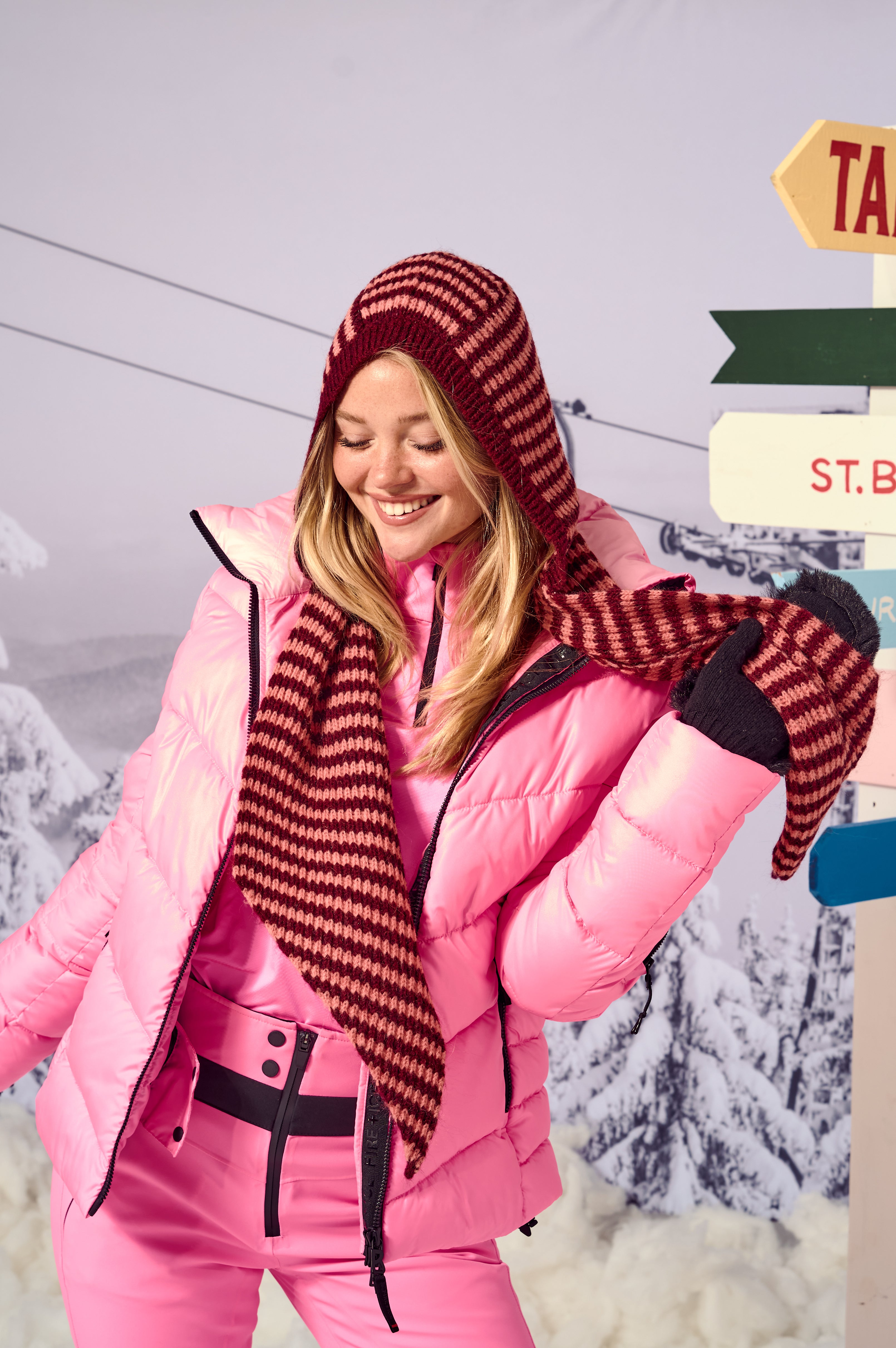 Damson Madder Women's Tie Front Hood – Saint Bernard