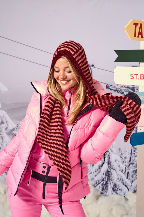 Damson Madder Women's Tie Front Hood