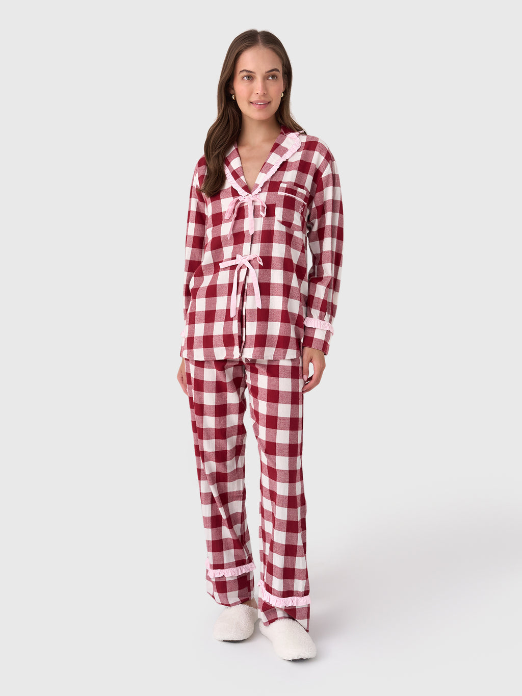 Damson Madder Women's Antonella Pajama Set - Saint Bernard
