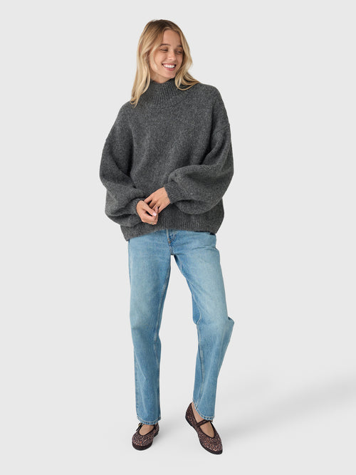 Mr. Mittens Women's Naomi Mock Neck Sweater