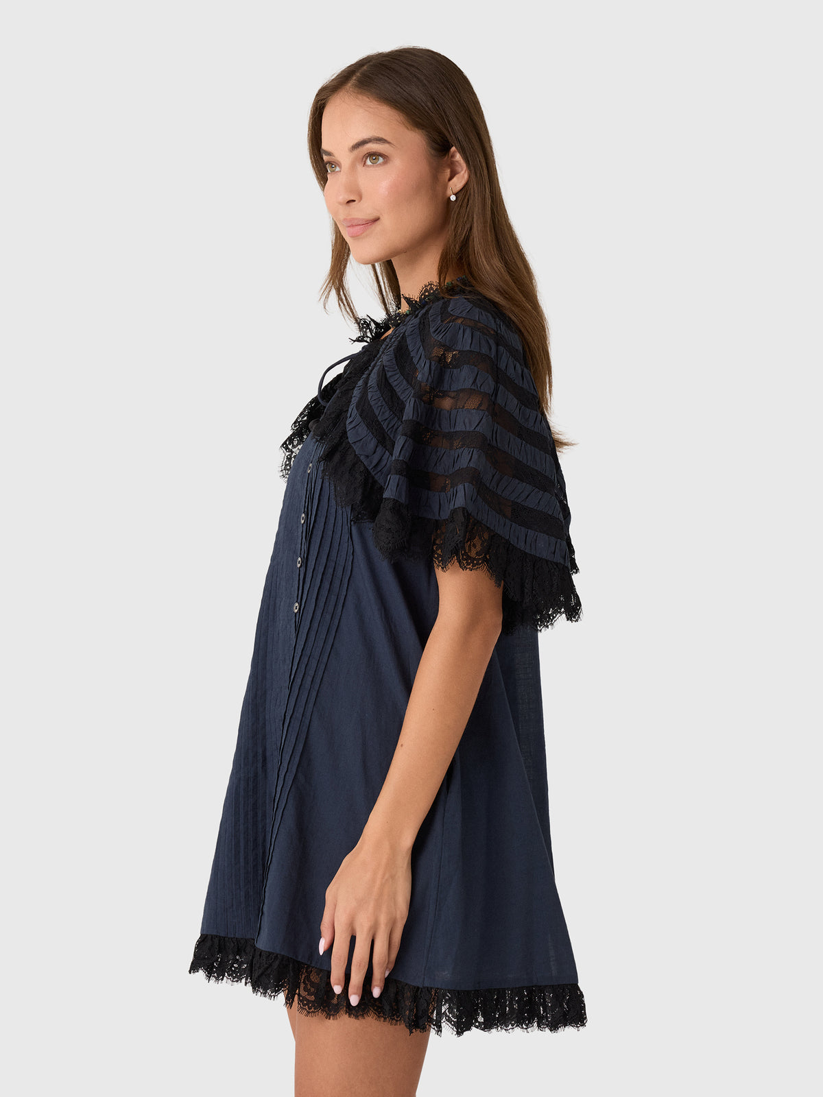 SEA Women's Margaret Capelet Mini Dress - Saint Bernard