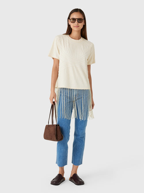 SEA Women's Carlotta Short Sleeve Top - Saint Bernard