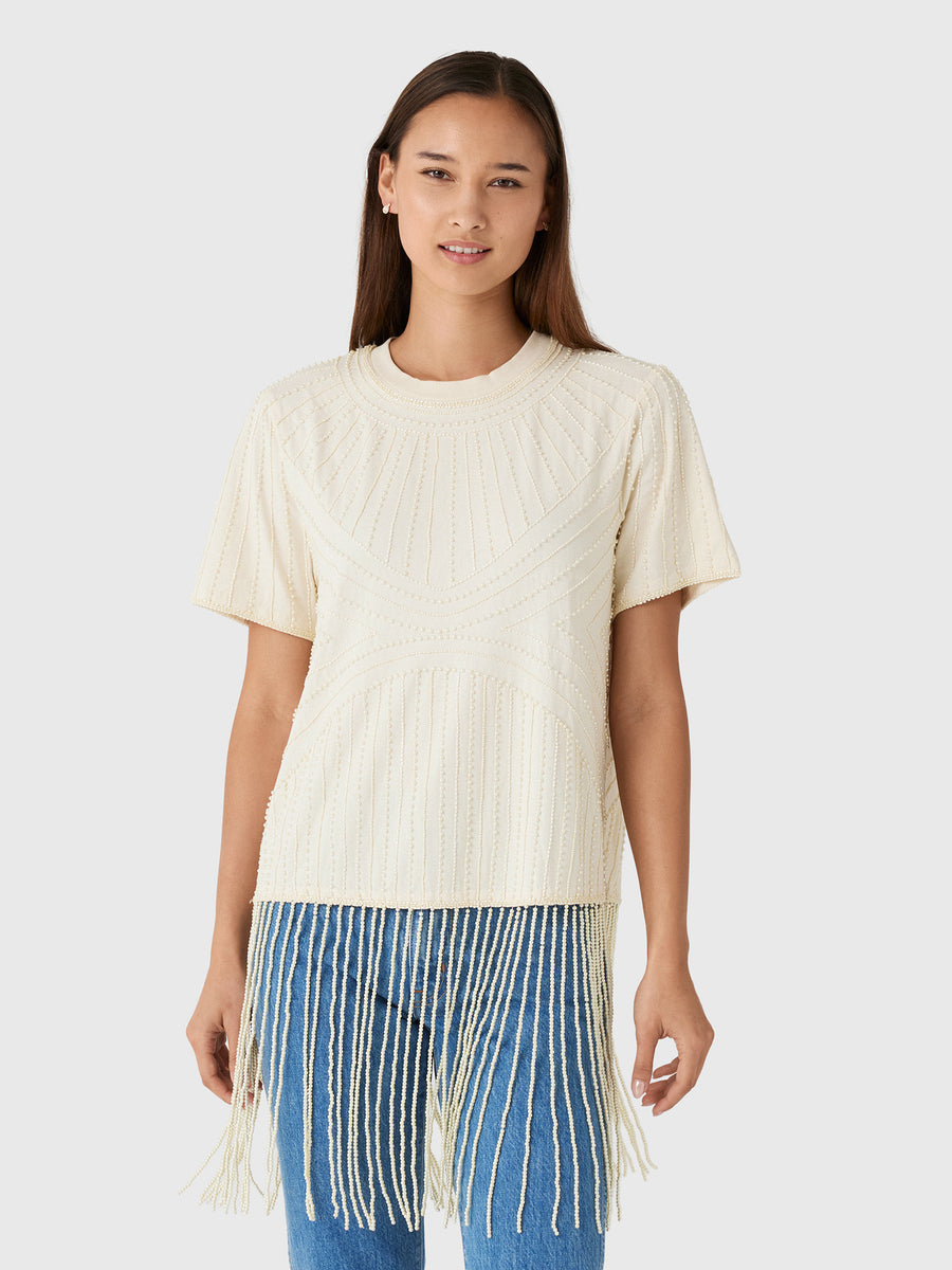 SEA Women's Carlotta Short Sleeve Top - Saint Bernard