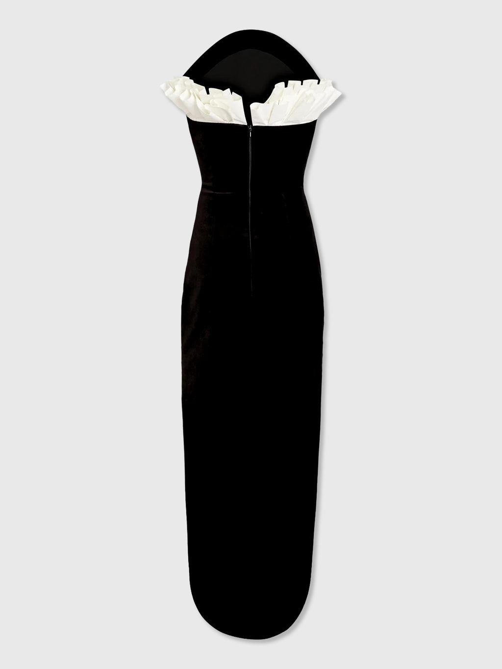 Awake Mode Women's Rounded Strapless Dress - Saint Bernard