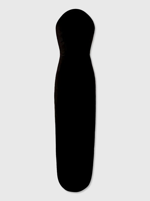 Awake Mode Women's Rounded Strapless Dress - Saint Bernard