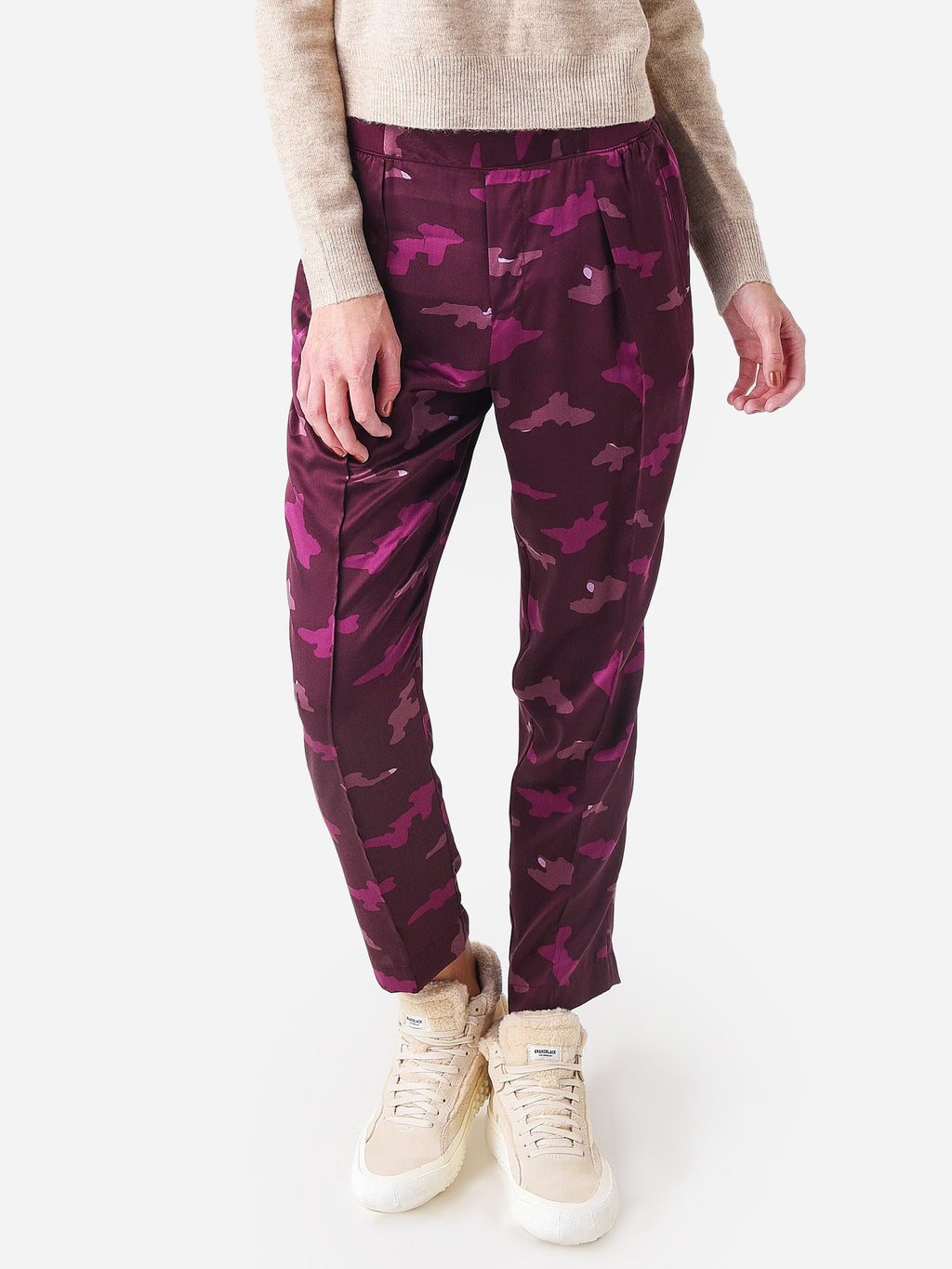ATM Women's Silk Pull-On Pant - Saint Bernard