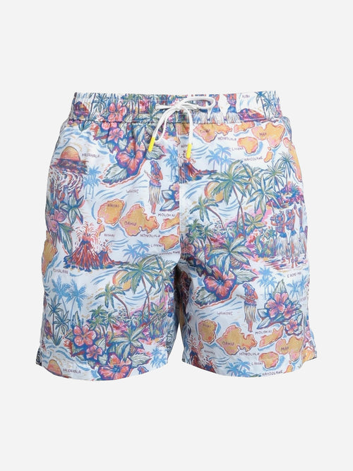 Hartford Men's Woven Swim Trunk
