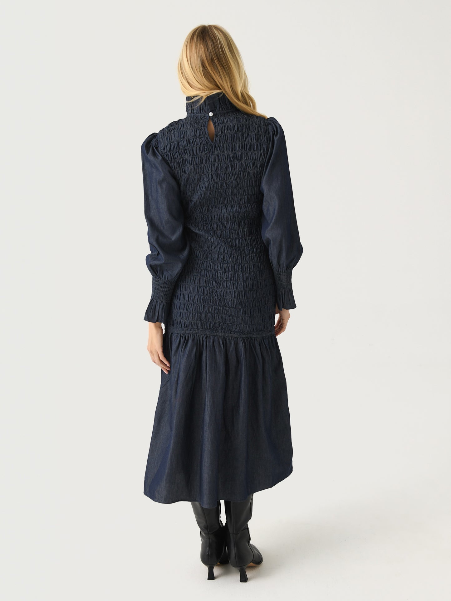 Aleria Long DressxDENIM-alt2