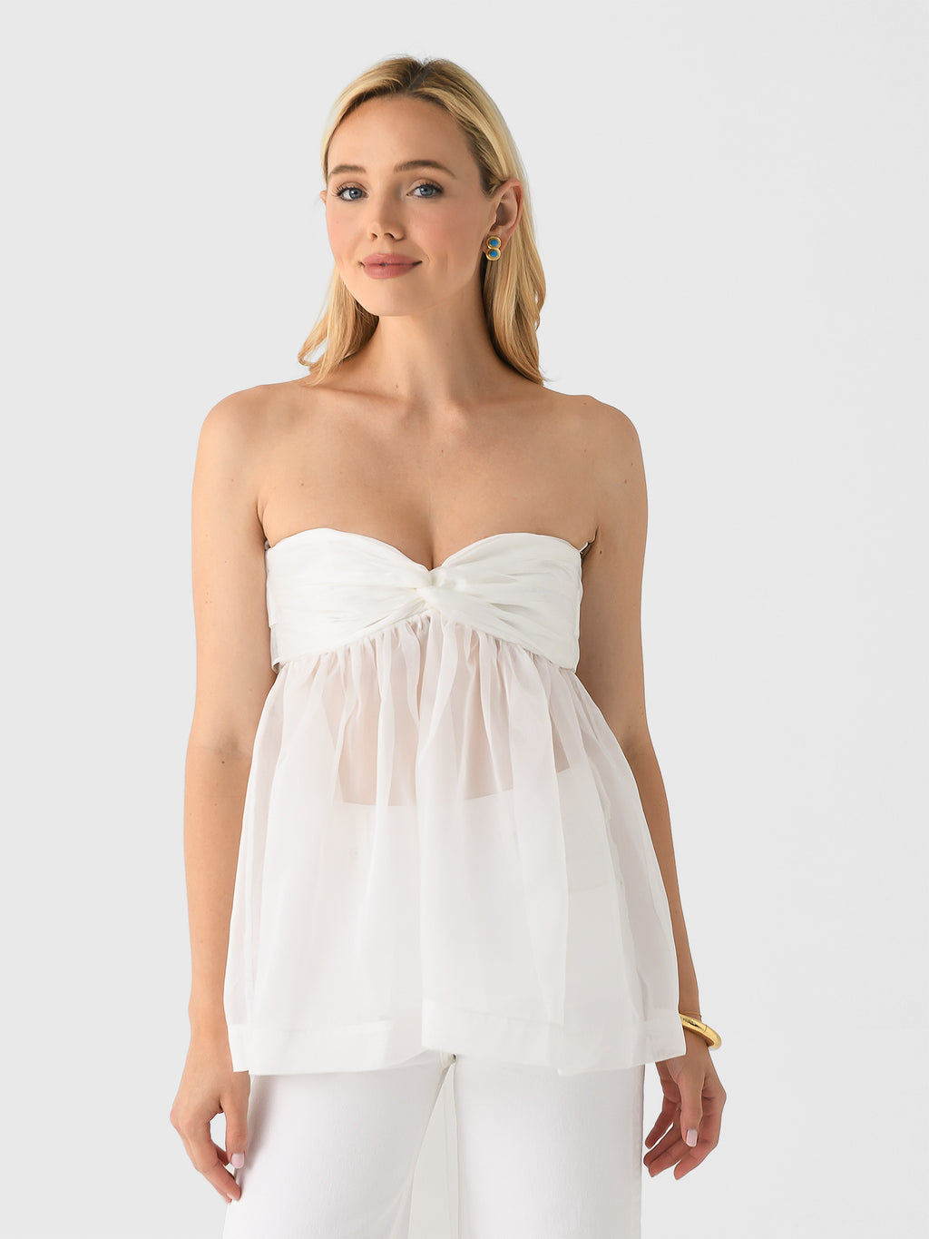 By Efrain Mogollon Women's Arami Top - Saint Bernard