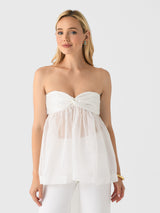 By Efrain Mogollon Women's Arami Top - Saint Bernard