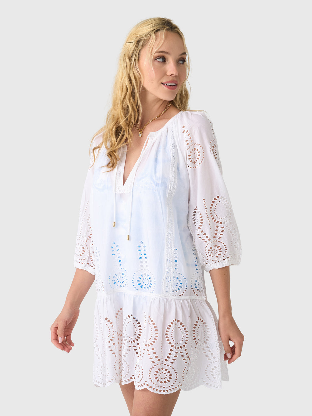 Melissa Odabash Women's Ashley Kaftan - Saint Bernard