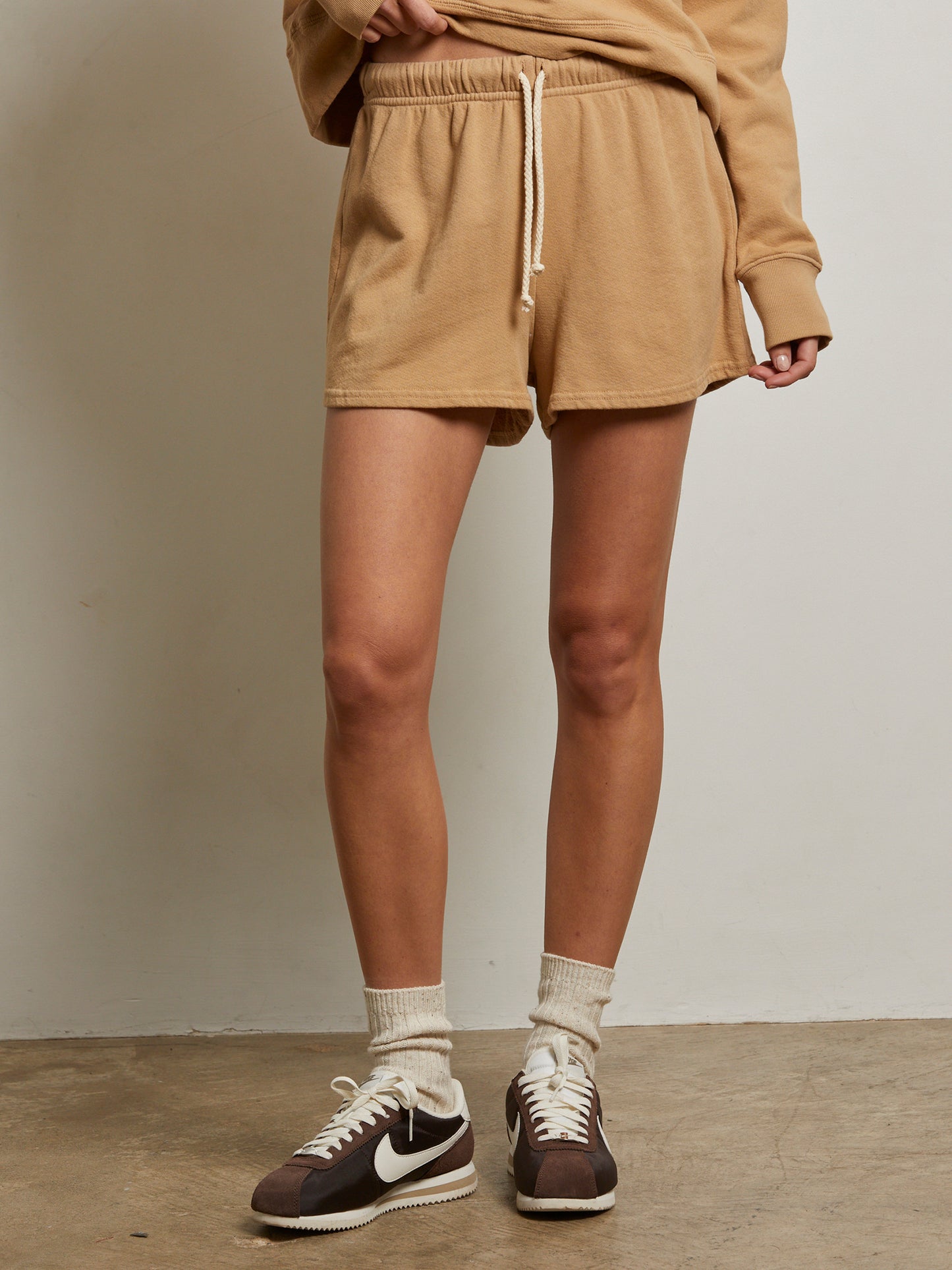 Perfect White Tee Women's Layla Sweatshort - Saint Bernard