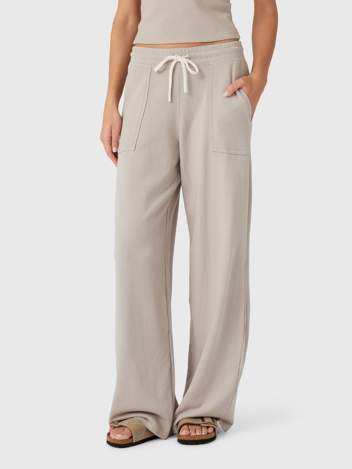 Perfect White Tee Women's Noa French Terry Pant - Saint Bernard