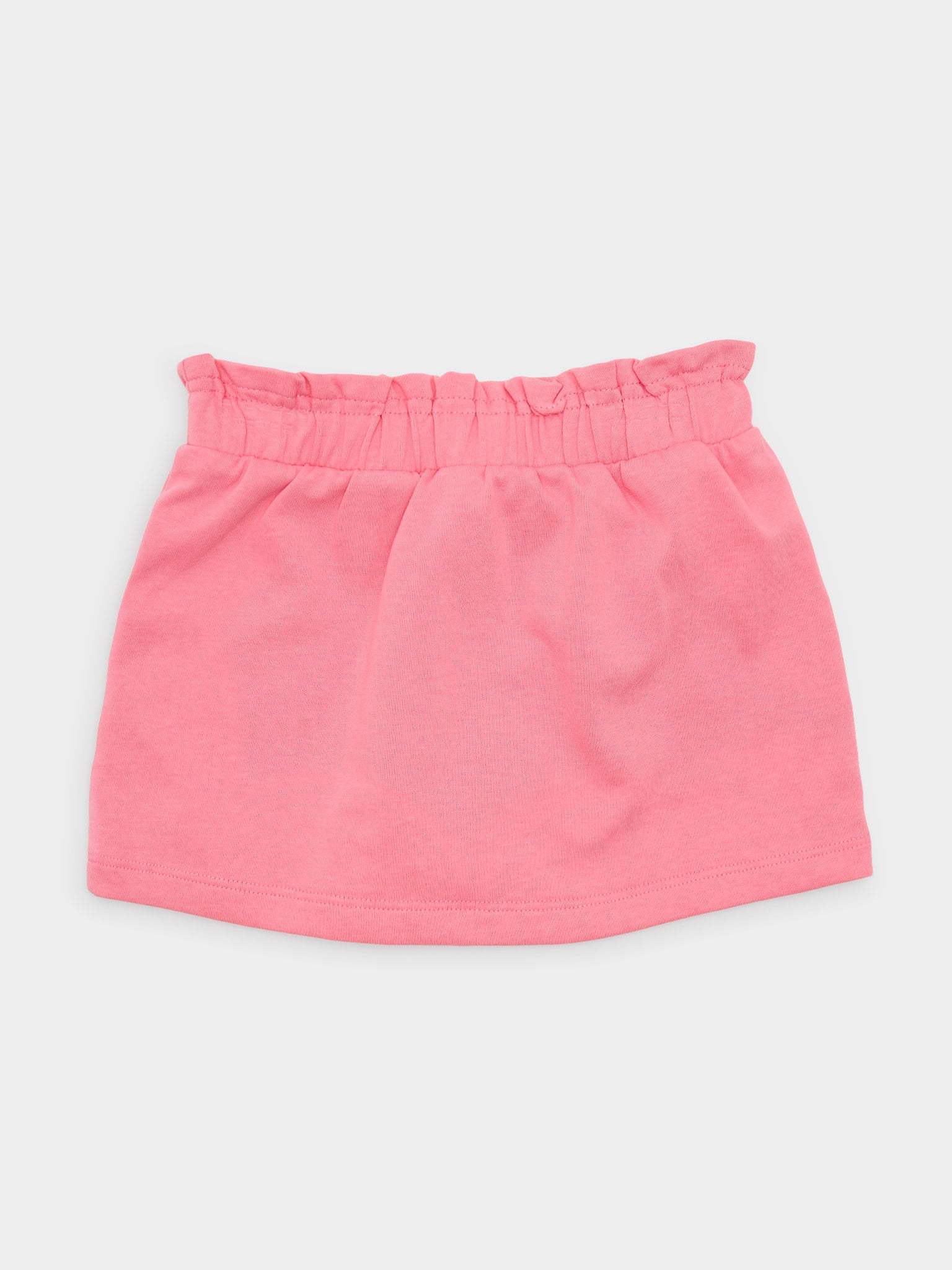 Baby Sara Girls' Flower Trim A-Line Skirt - Saint Bernard