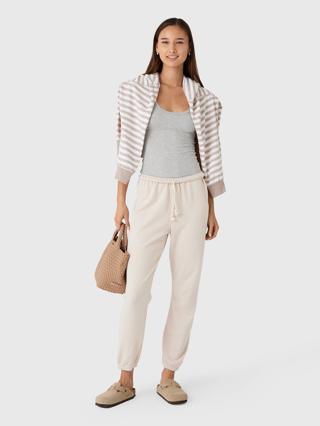 Perfect White Tee Women's Johnny Sweatpant - Saint Bernard