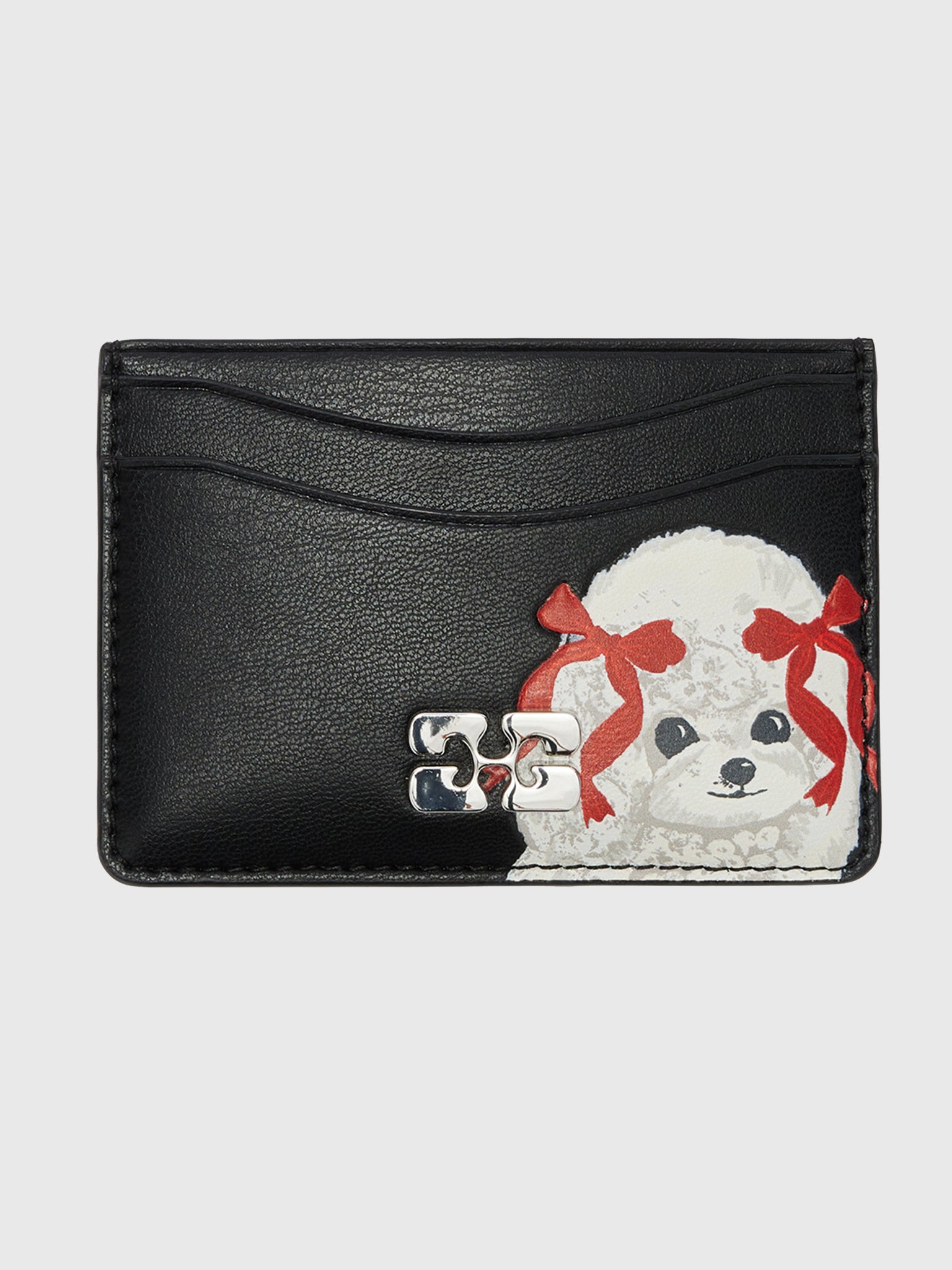 GANNI Puddle Bou Card Holder - Saint Bernard