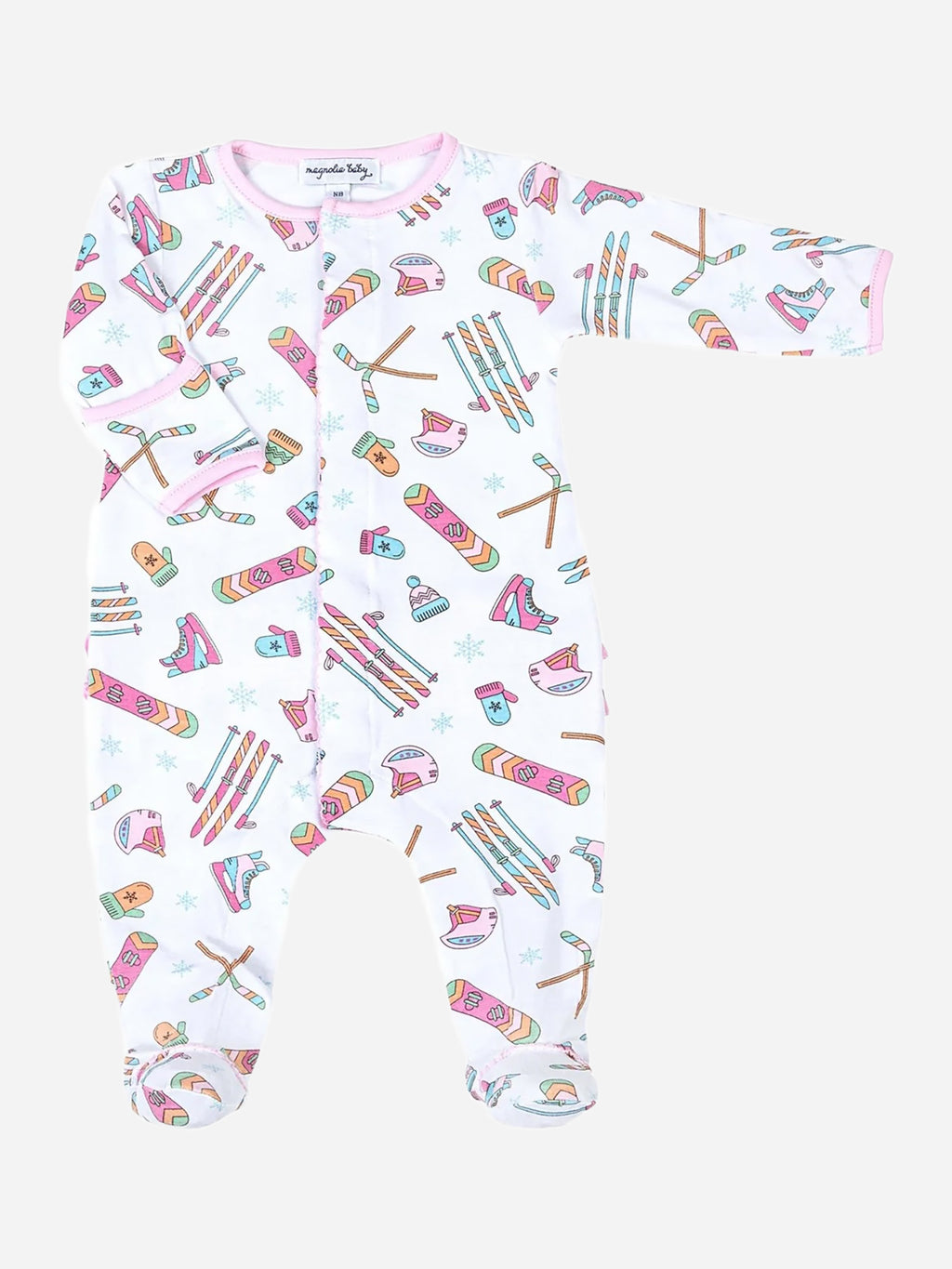 Magnolia Baby Baby Girls' Snow Ready! Footie - Saint Bernard