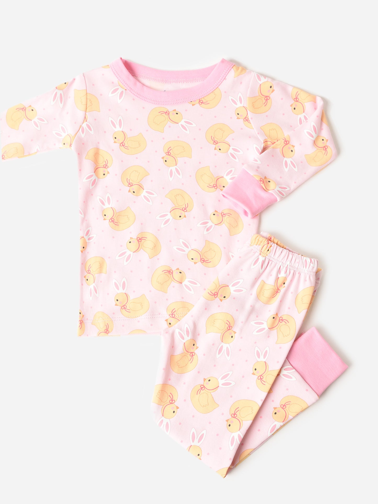 Magnolia Baby Girls' Bunny Ears Pajama Set