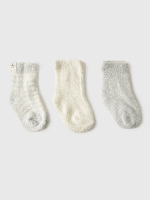 Barefoot Dreams Baby CozyChic Lite Sock Set