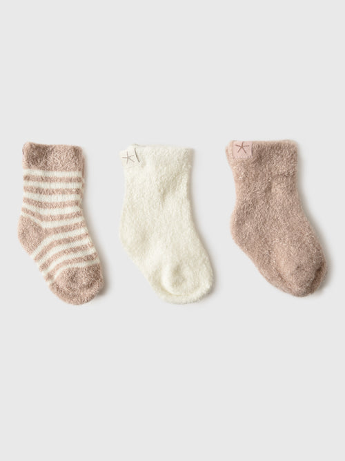 Barefoot Dreams Baby CozyChic Lite Sock Set