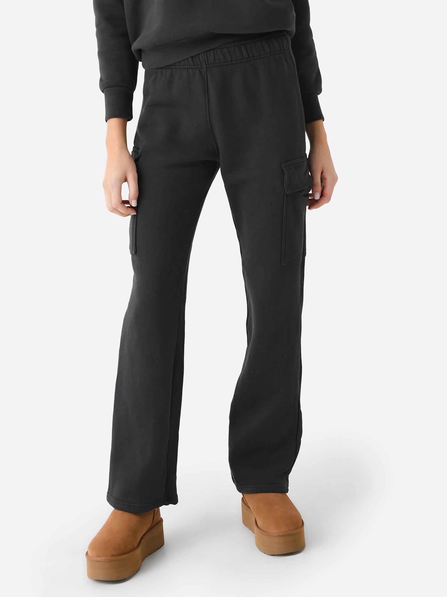 Perfect White Tee Women's Kelly Fleece Cargo Pant - Saint Bernard