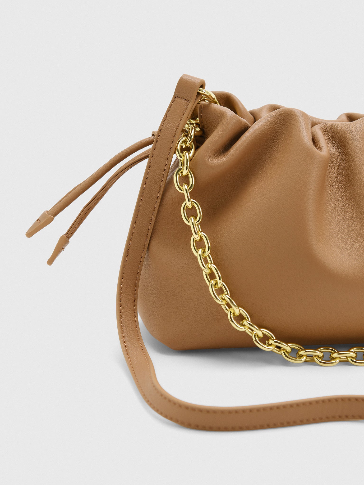 Studio Amelia Alexandra Petite Drawstring Handbag - Saint Bernard