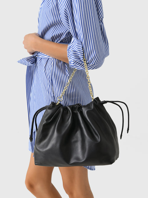 Studio Amelia Alexandra Drawstring Handbag