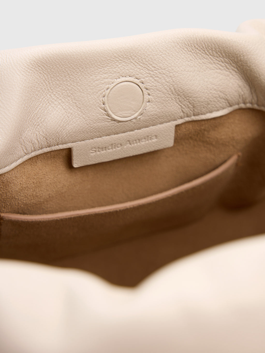 Studio Amelia Alexandra Drawstring Handbag - Saint Bernard