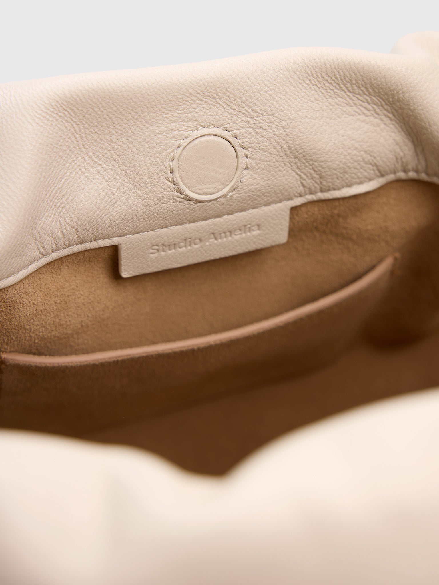 Studio Amelia Alexandra Drawstring Handbag - Saint Bernard