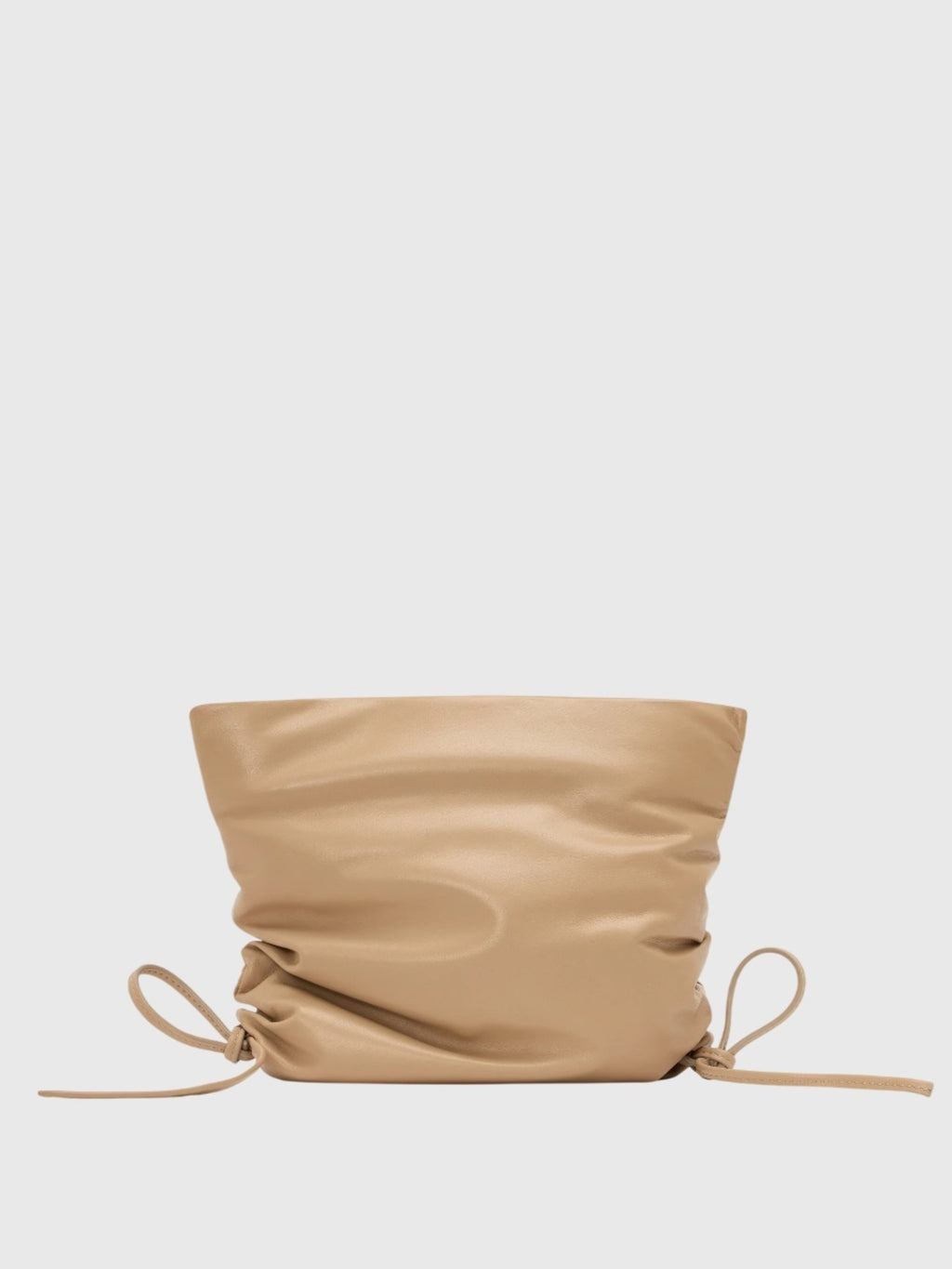 Studio Amelia Ruched Clutch - Saint Bernard