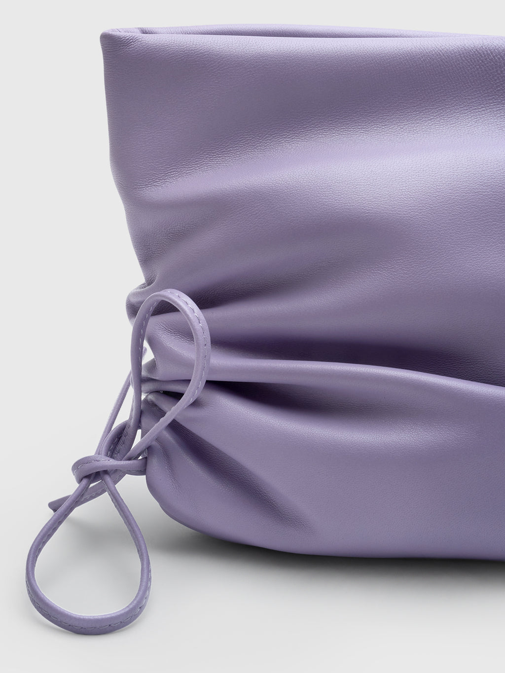 Studio Amelia Ruched Clutch - Saint Bernard