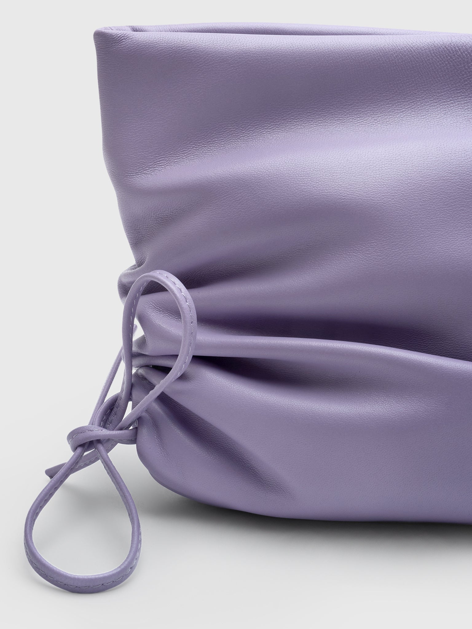 Studio Amelia Ruched Clutch - Saint Bernard