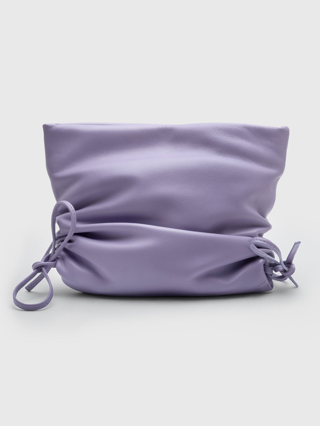 Studio Amelia Ruched Clutch - Saint Bernard
