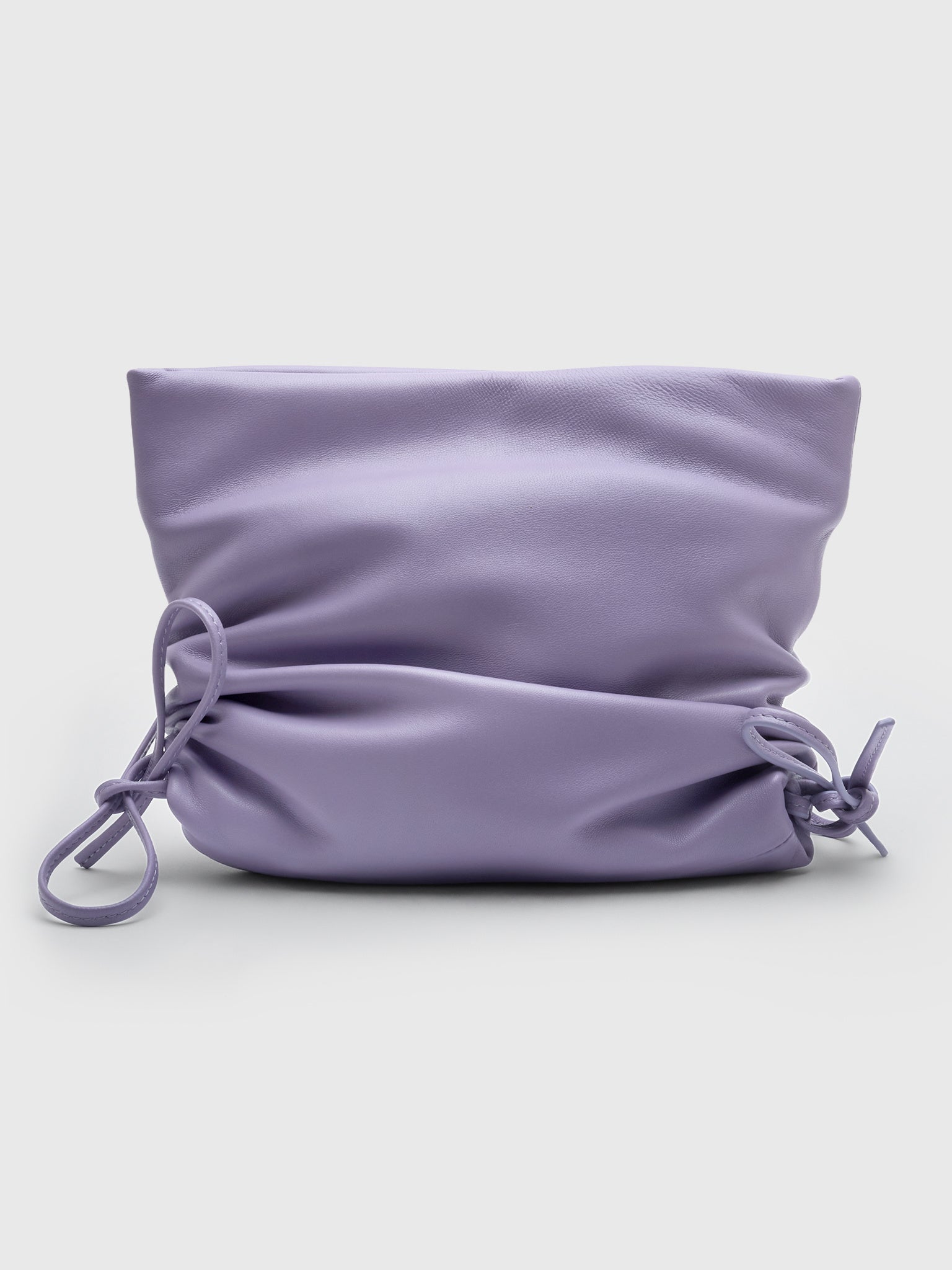 Studio Amelia Ruched Clutch - Saint Bernard
