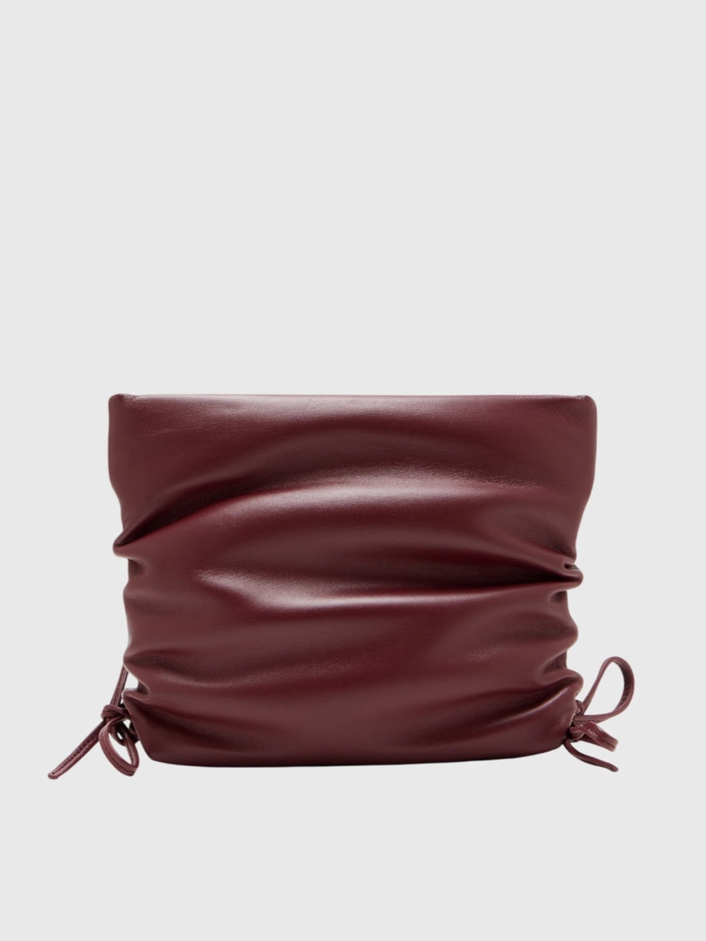 Studio Amelia Ruched Clutch - Saint Bernard