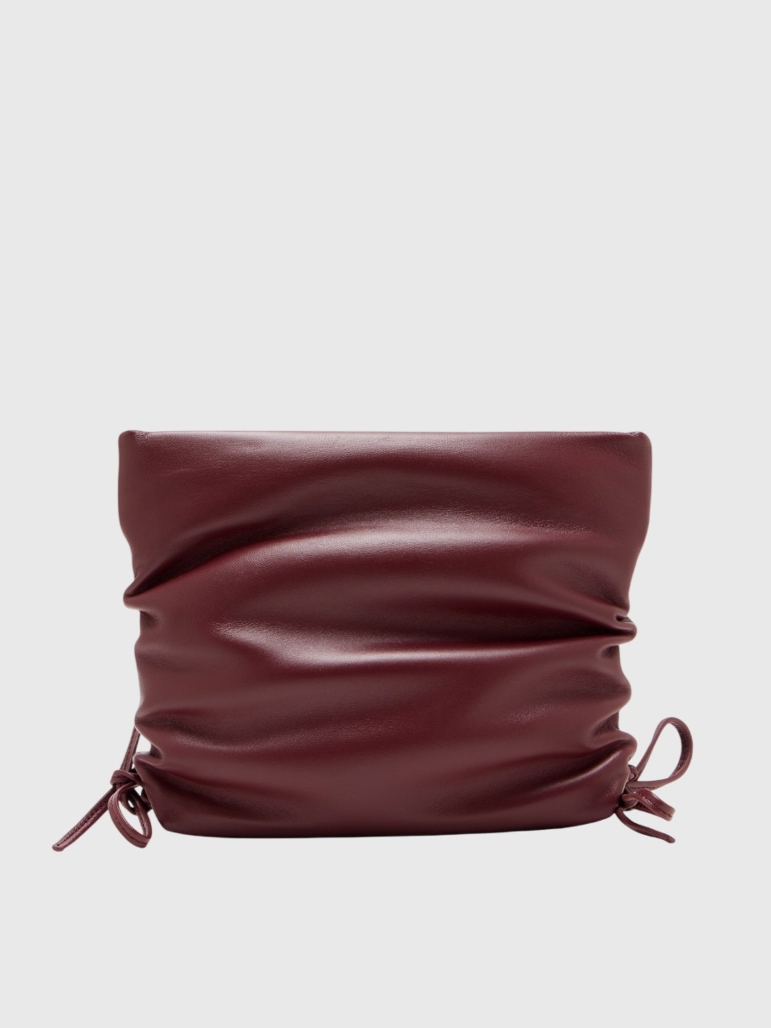Studio Amelia Ruched Clutch - Saint Bernard