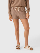 Perfect White Tee Women's Bennie Striped Short - Saint Bernard