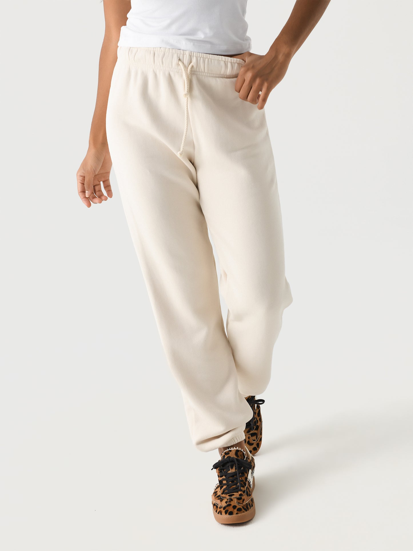 Perfect White Tee Women's Michelle Jogger - Saint Bernard