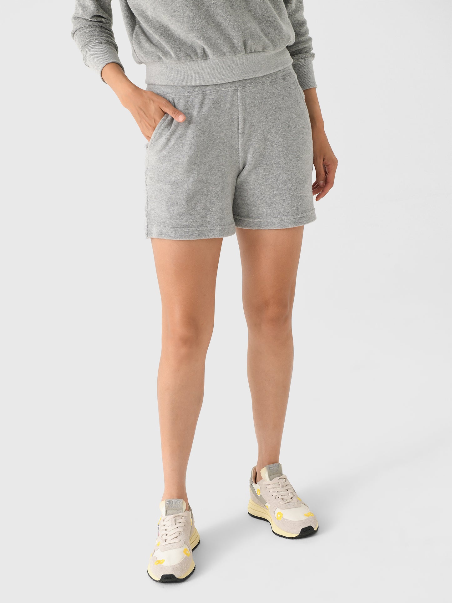 Perfect White Tee Women's Emily Sweatshort - Saint Bernard