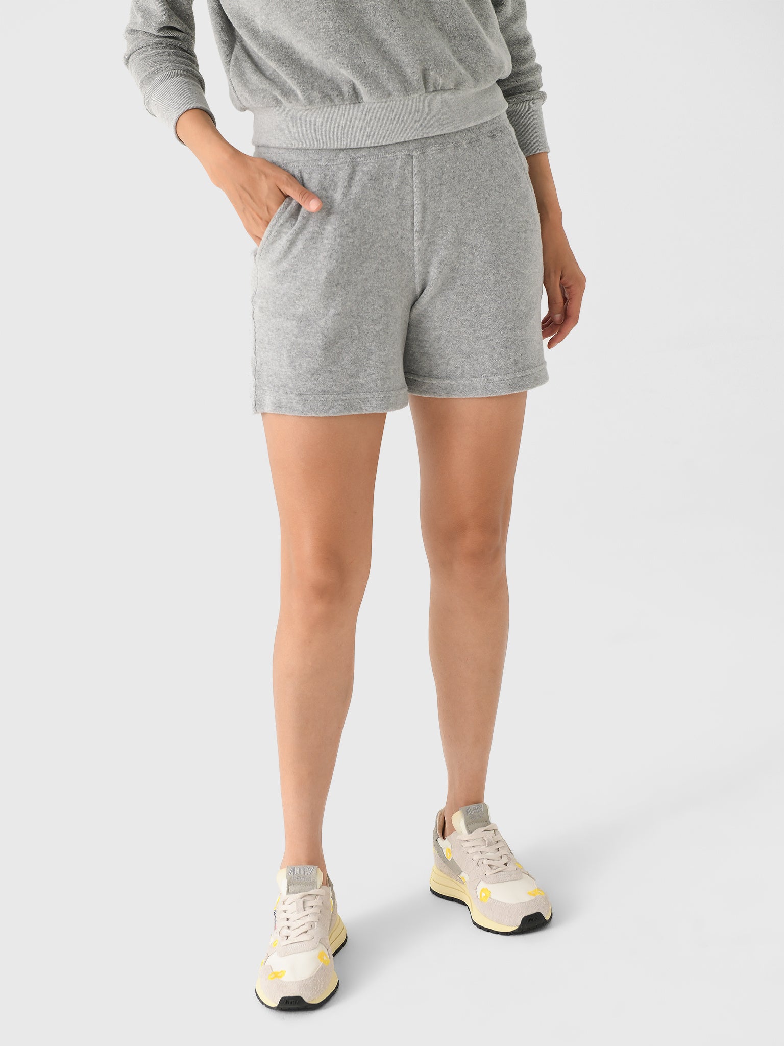 Perfect White Tee Women's Emily Sweatshort - Saint Bernard