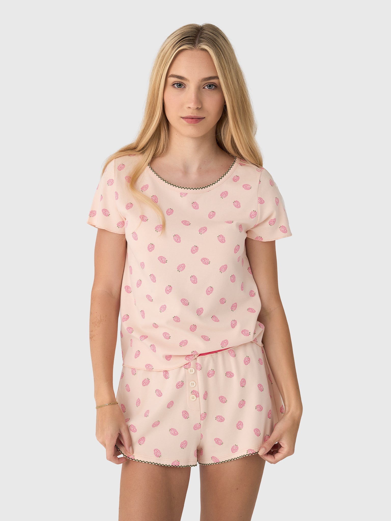 Cozyland Women's Baby Jean Tee - Saint Bernard