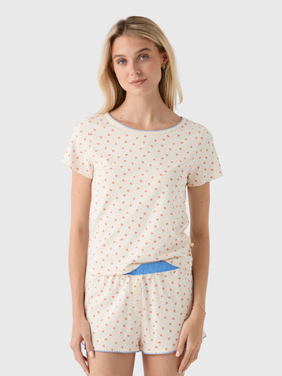 Cozyland Women's Baby Jean Tee - Saint Bernard