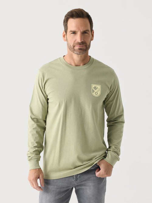 Saint Bernard Men's Badge Long Sleeve Tee - Saint Bernard