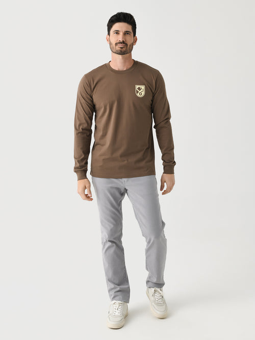 Saint Bernard Men's Badge Long Sleeve Tee
