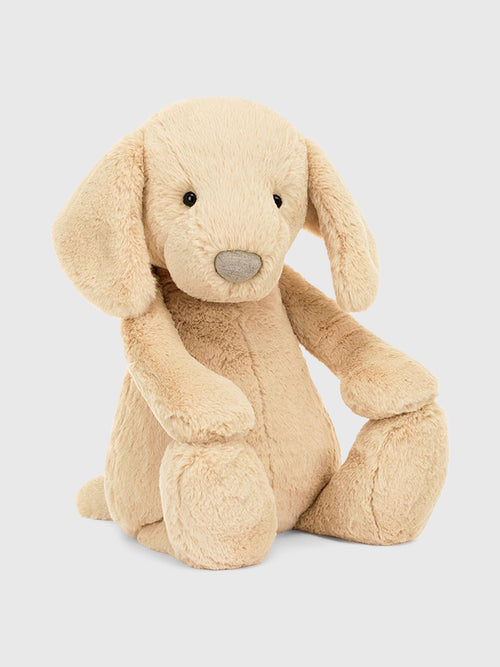 Jellycat Huge Bashful Luxe Puppy Orlando Plush - Saint Bernard