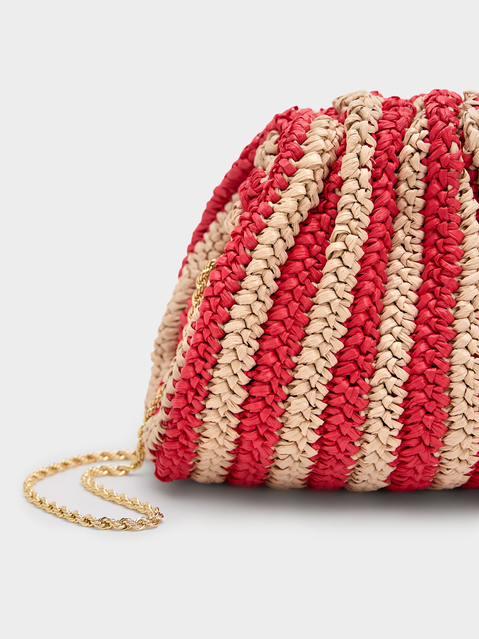 Loeffler Randall Bailey Crochet Clutch - Saint Bernard
