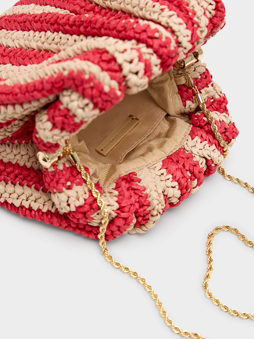 Loeffler Randall Bailey Crochet Clutch - Saint Bernard
