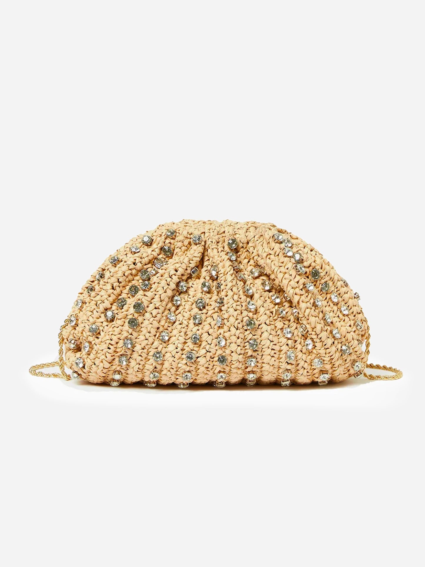 Loeffler Randall Bailey Pleated Dome Clutch - Saint Bernard