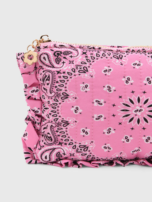 Berno Bandana Ruffle Pouch - Saint Bernard